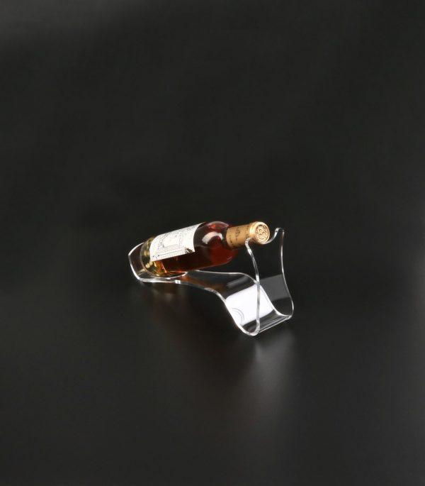 Porte-bouteille de vin - Bachmann Display AG - présentation de demi-bouteilles, bouteilles standard et magnum en acrylique transparent_2