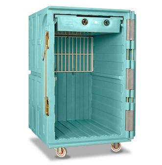 Roll 1100, chariot isotherme en polyéthylène alimentaire