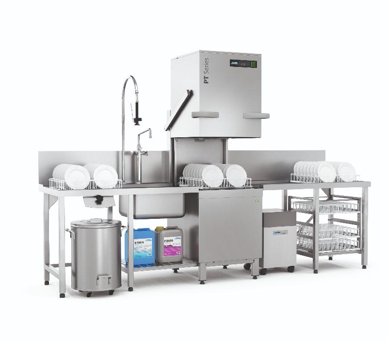 WINTERHALTER - Lave-vaisselle à capot, panier 500x500 mm PT-M_2