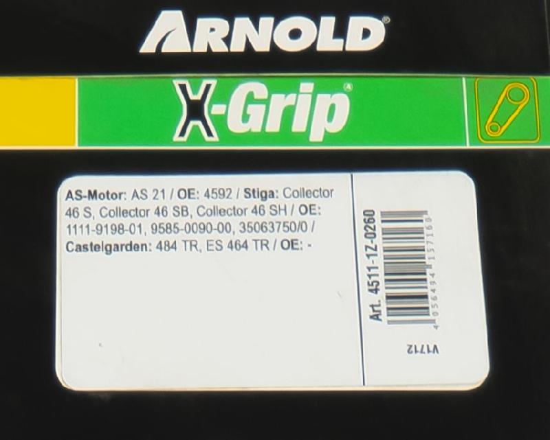 Courroie trapézoïdale X-Grip V - type Z 26_2