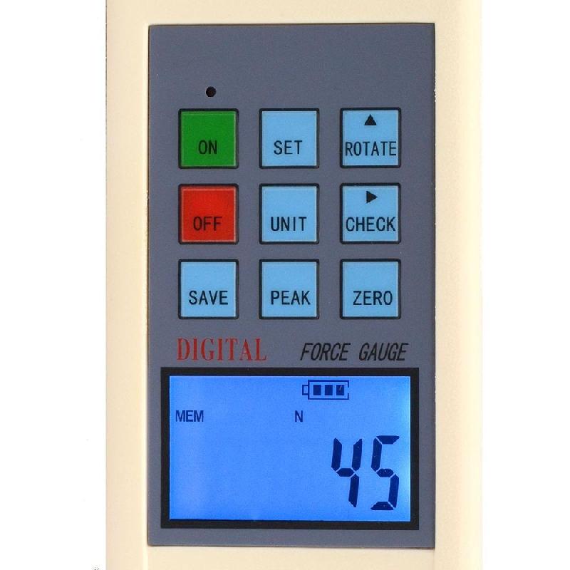 Dynamomètre traction & compression LCD - capteur externe - 500 kg - précision 1% - jusqu'à 5 tonnes_2