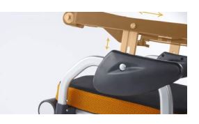 Fauteuil roulant électrique -   dossier réglable et inclinable, accoudoirs réglables en 2s, double palette réglable - Smartchair evo2_2