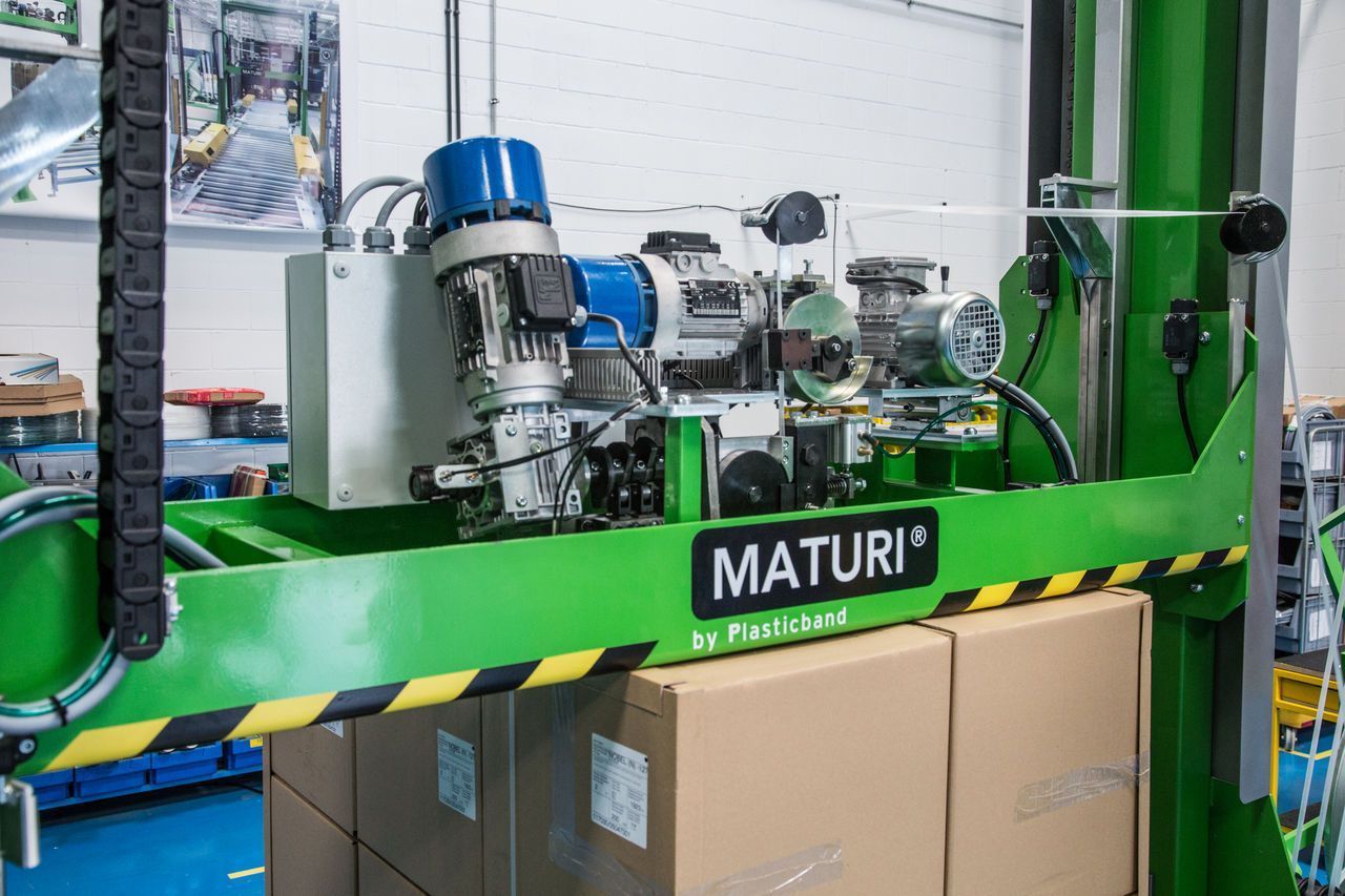 Maturi v - machines pour cerclages de palettes - plasticband_2