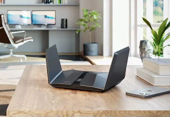 NETGEAR Nighthawk RAXE500 routeur sans fil Gigabit Ethernet Tri-bande (2,4 GHz / 5 GHz / 6 GHz) Noir_2