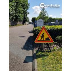 Panneau de danger AK5 - Travaux_2