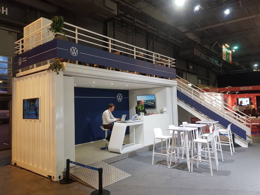 Container Stand - Solution modulable et personnalisable pour exposition, showroom ou stand promotionnel_2