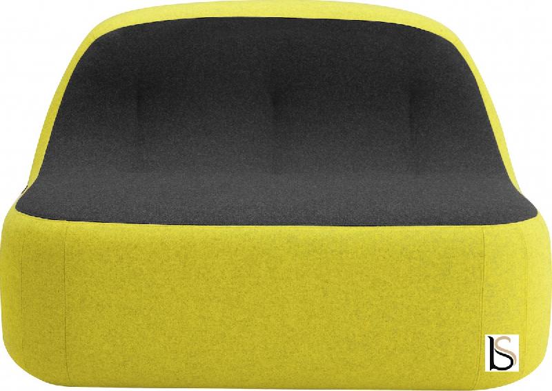 Fauteuil SAND - Softline - Felt Jaune 579_2