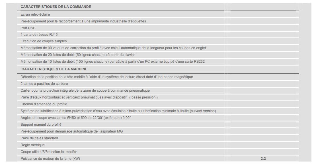 Classic magic - tronçonneuse à double tête - emmegi - lame de 450 et 500 mm_2