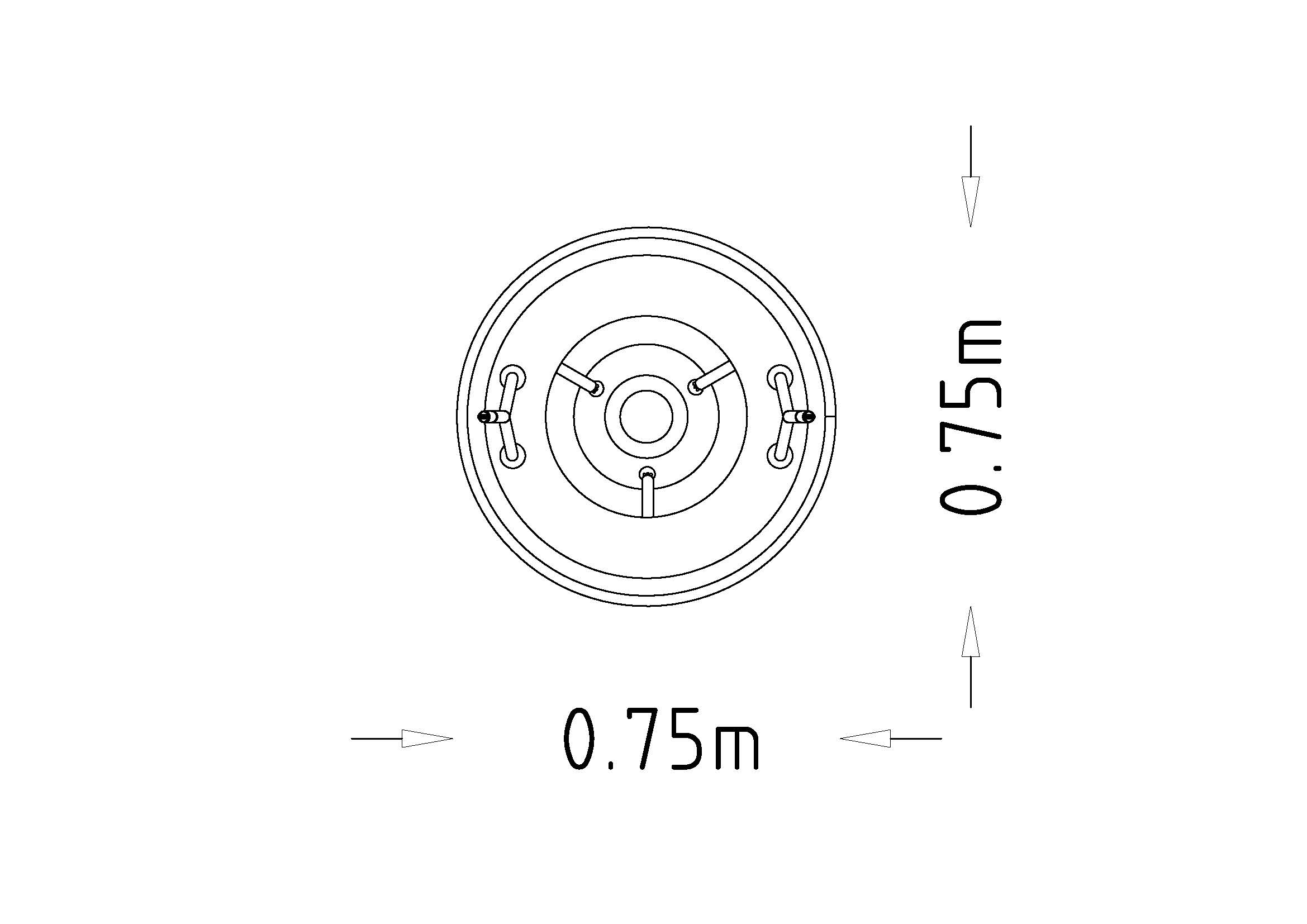 Siège de balançoire bump muni d'une chaîne de 6 mm gainée en plastique - réf 8049727 - hags_2