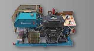 Treuil hydraulique VM 1500 - Volta - pour pose de câbles souterrains, tirage max. 2000 daN_2