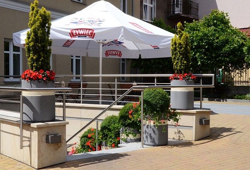 Poubelle publique Genewa Komserwis - 45L - Réf. 003333 - Hauteur 60 cm - 125 kg_2