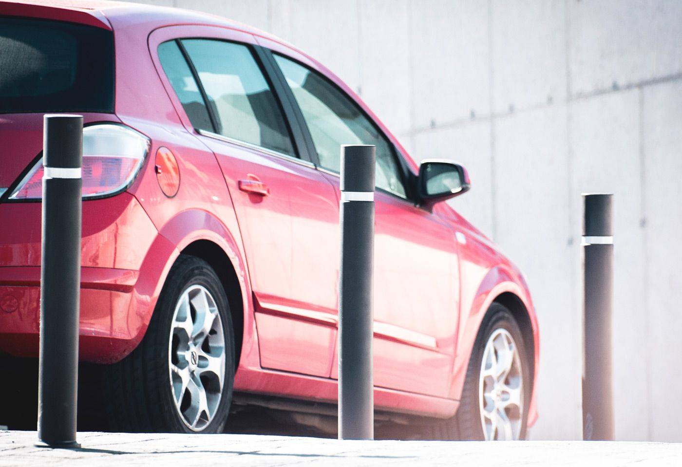 Borne flexible en polyuréthane sur platine - hflexp - résistante UV avec bande réfléchissante_2