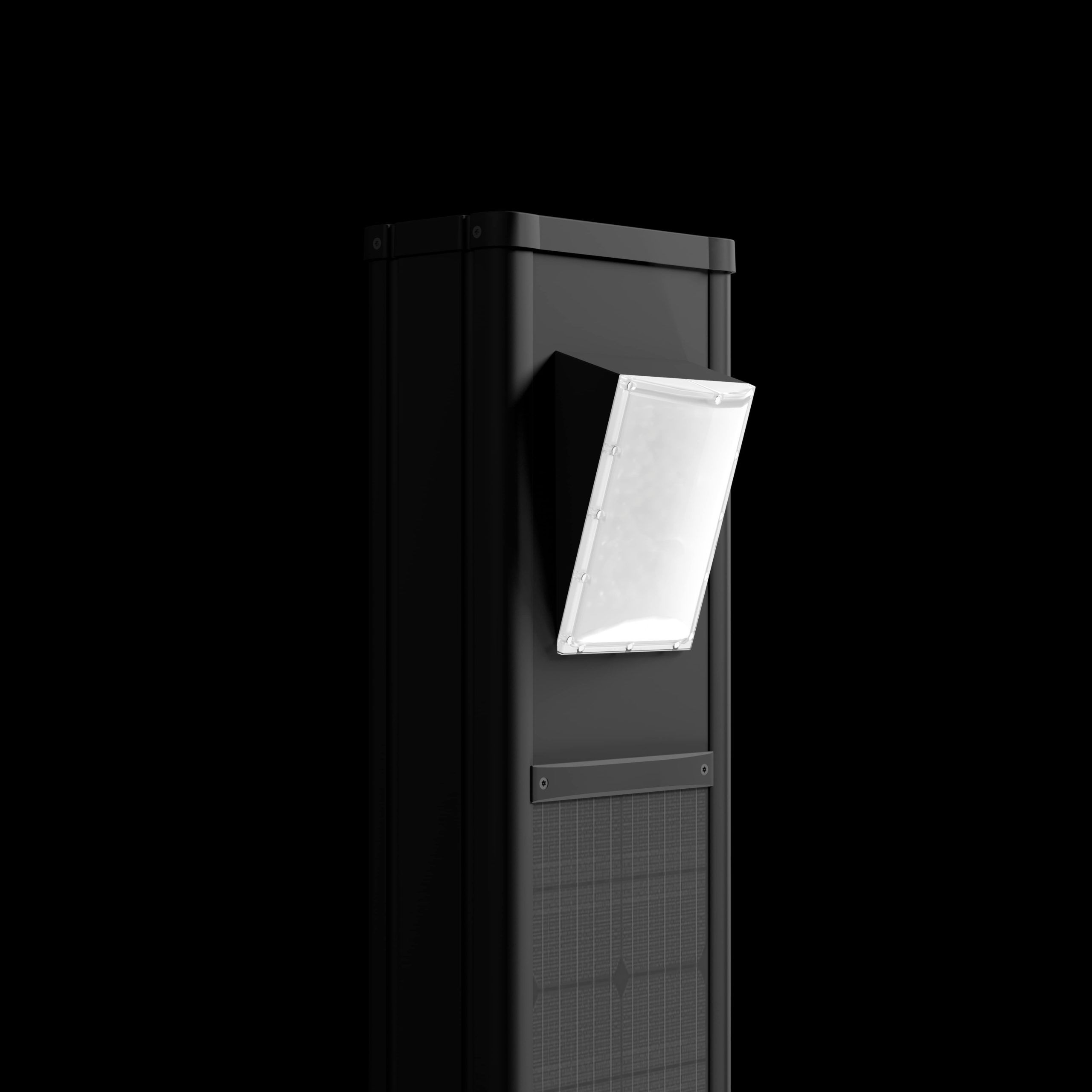 Colonne lumineuse solaire  11'760 lumens 60 w 6 m - totem 9k_2