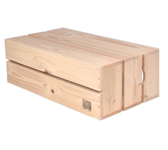 H3 - Caisses en bois Simply A Box - L18 x H30 x P54 cm - Modulable et personnalisable_2