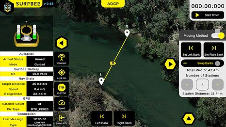 Drone radiocommandé SurfBee - Vitesse max 1,8m/s en avant ; 0,8m/s en latéral -FLOW FINDER_2