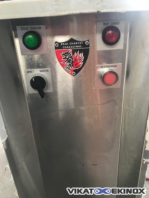 Filtre pour huile de friture CHARVET - Dimensions bac 250 x 450 x H 280 mm - Réf BMFH/40_2