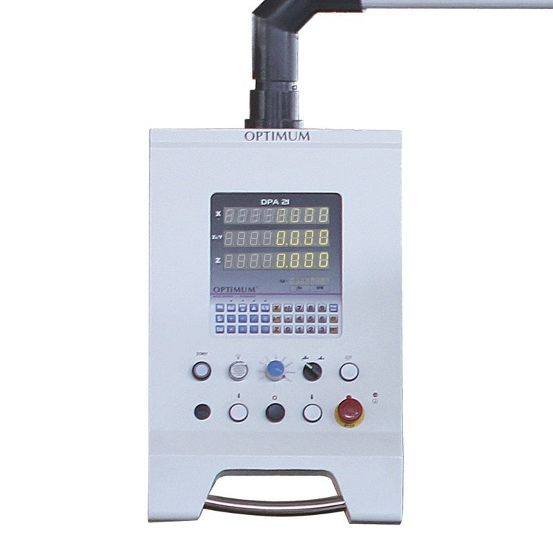 Fraiseuse Optimum MT 130S - Universelle type Huron avec avances automatiques et visualisation 3 axes_2