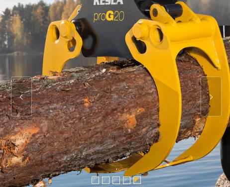Grappin forestier KESLA proG20 - pour petits grues et traitement du bois_2