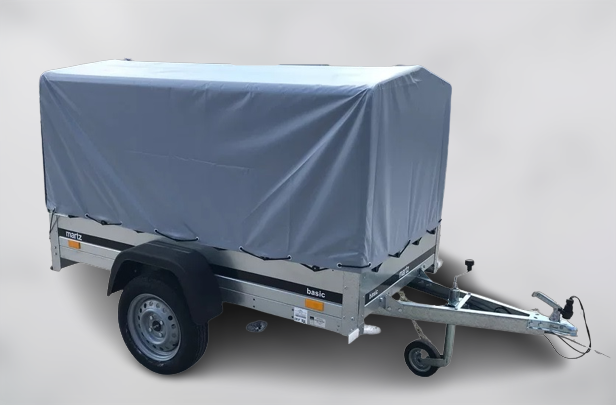 Remorque bagagère non freinée - 2,01 X 1,06M - MARTZ BASIC 200_2