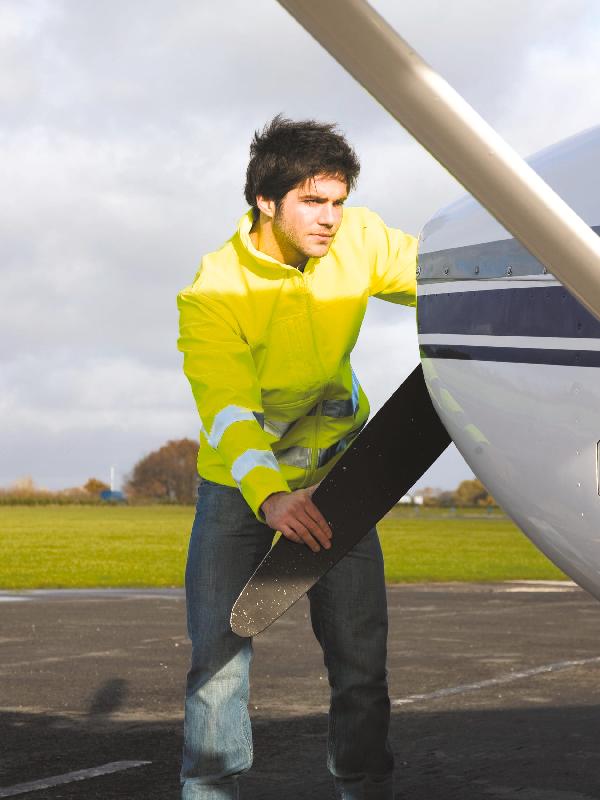 Veste Softshell High Viz - Réf: R117 - Imperméable et respirante avec matériaux réfléchissants 3M_2