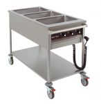 Chariot bain-marie - Frigotherm - 2 ou 4 cuves GN 1/1 sur chariot ou armoire chauffante_2