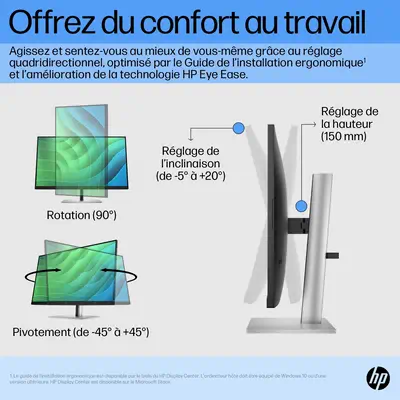 HP E27 G5 27p FHD Monitor 1920x1080 16:9 HDMI DP 3y_2