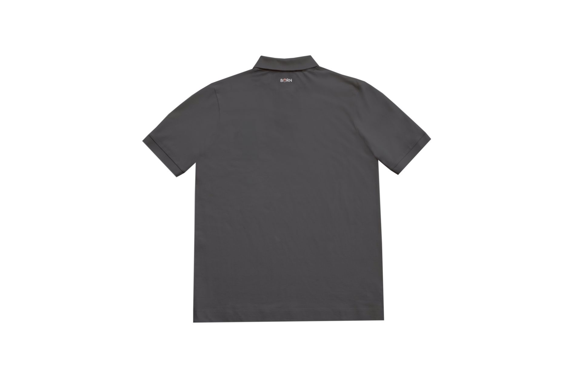 Polo manches courtes unisexe - Born Collection - 100% coton bio - Personnalisable avec patch à scratch_2