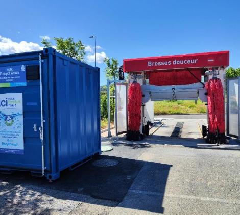 Solution compacte de recyclage d'eau pour stations de lavage avec local technique disponible - Recycl-Wash RACK_2