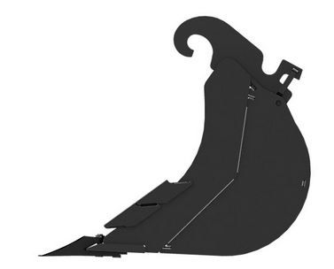 Godet d'excavation-mini-pelle - caterpillar finance france - 400 mm (16 in) - poids 59 kg_2