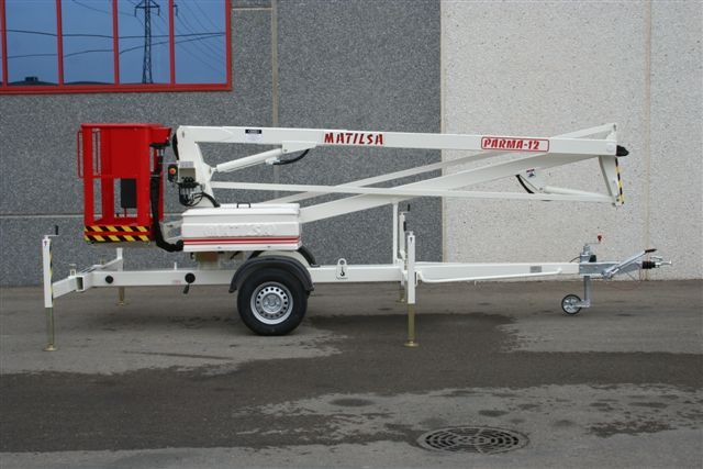 Nacelle tractable parma12 - matilsa - hauteur de travail 12 m_2