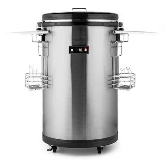 Frigo 50L avec couvercle en vitre teintée et compartiments amovibles