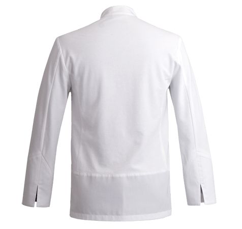 Dream - veste de cuisine homme - Clement Design - col officier - boutons faits main indéformables_2