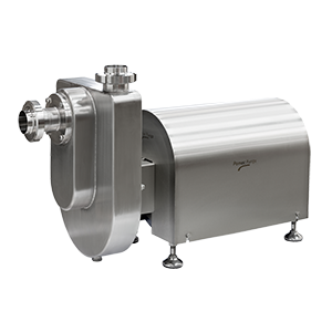 Pompe centrifuge métallique monocellulaire en inox - Débit 1 à 200 m3/h - Norme 3A, TA Luft, EHEDG - Transfert de lait, crème, bière, vin, eaux minérales_2