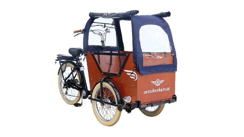 Triporteur Smiley - Vélo familial pour transporter jusqu'à 5 enfants - Amsterdam Air_2