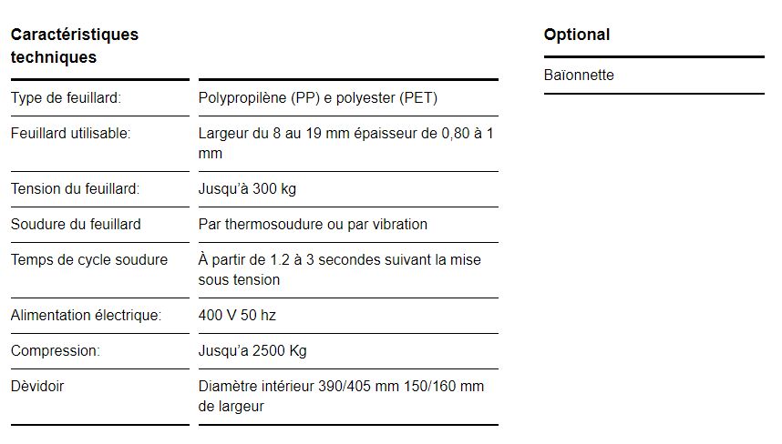 Pr90 - machines pour cerclages de palettes - messersì packaging - compression: jusqu’a 2500 kg_2