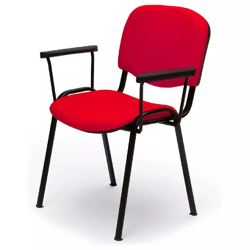 Chaise polyvalente tapissée et empilable So Pise - K20, Kit tablette avec 1 accoudoir - Droitier_2