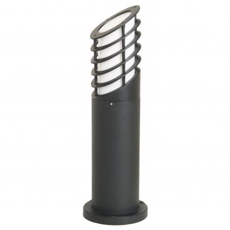 Borne lumineuse JASMIN IP44 - E27 23W - Anthracite - DOPO_2