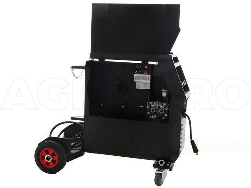 Poste à souder inverter multiprocesseur Awelco MIG 350 - MIG-TIG LIFT-MMA - triphasé 400V 250Amp - professionnel avec 4 rouleaux_2