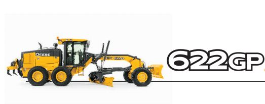 Niveleuse automotrice John Deere 622GP - 169 kW (227 ch) - Performance et capacité maximale_2