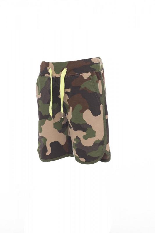 Bermuda enfant - Sweat élastique avec cordon - COMBAT KIDS 000161-0015 - Payper_2