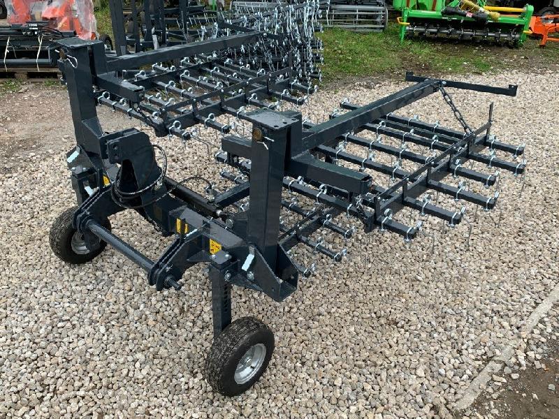 Herse étrille NC 4.5m KL - Occasion - Dents 7mm - Repliage hydraulique_2