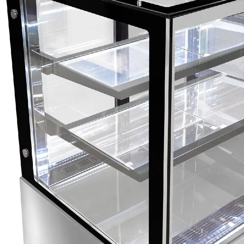 Vitrine réfrigérée de présentation avec service arrière 90 cm (gaz écologique r290a)_2