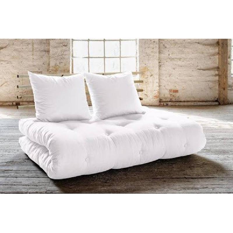 Canapé lit futon Shin Sano - naturel et pin massif - couchage 140x200 cm - design japonais - marque Karup_2