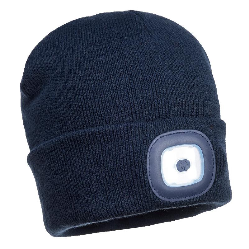 Bonnet LED Rechargeable Éclairage - Gris / Taille unique_2