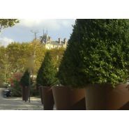 Jardinière urbaine Vanta - design en acier avec bacs amovibles galvanisés en option_2