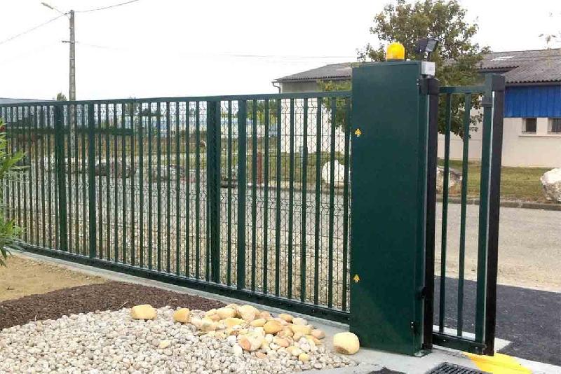 Portail autoporté barreaudage eco - 3000 / 1500_2