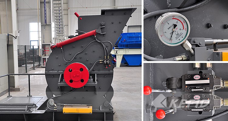 Broyeur à marteaux hydraulique - granulométrie sortie 0-3 mm - capacité max. 75 t/h_2