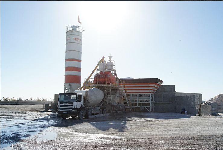 Mobile 80 S4 centrale à béton - Semix - 80 m3/hr, facile à monter et transporter_2