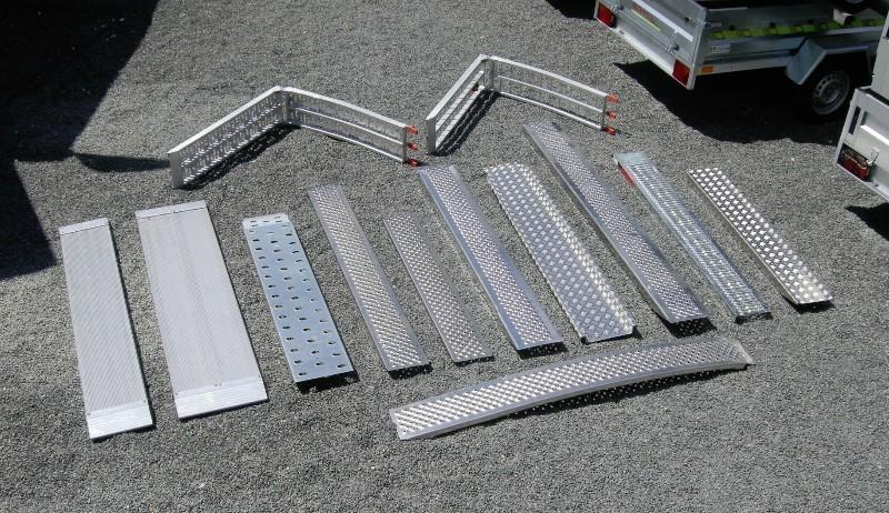 Rampe de chargement en aluminium l = 2m pour moto alu - patrick remorques - 6654_2