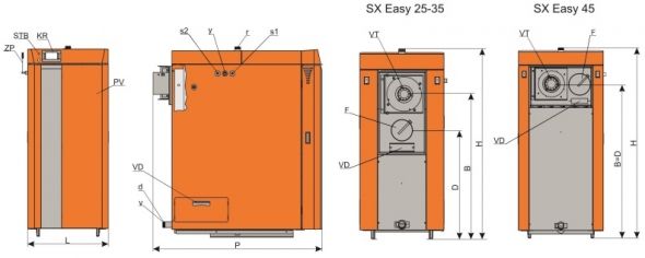 Série eco easy - chaudières à bois - self climat morvan - p.U boi 25 à 45 kw_2